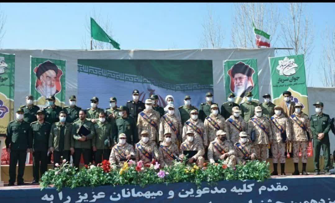  آموزشگاه رزم مقدماتی شهید هاشمی نژاد شیروان در جشنواره جوان سرباز خوش درخشید,